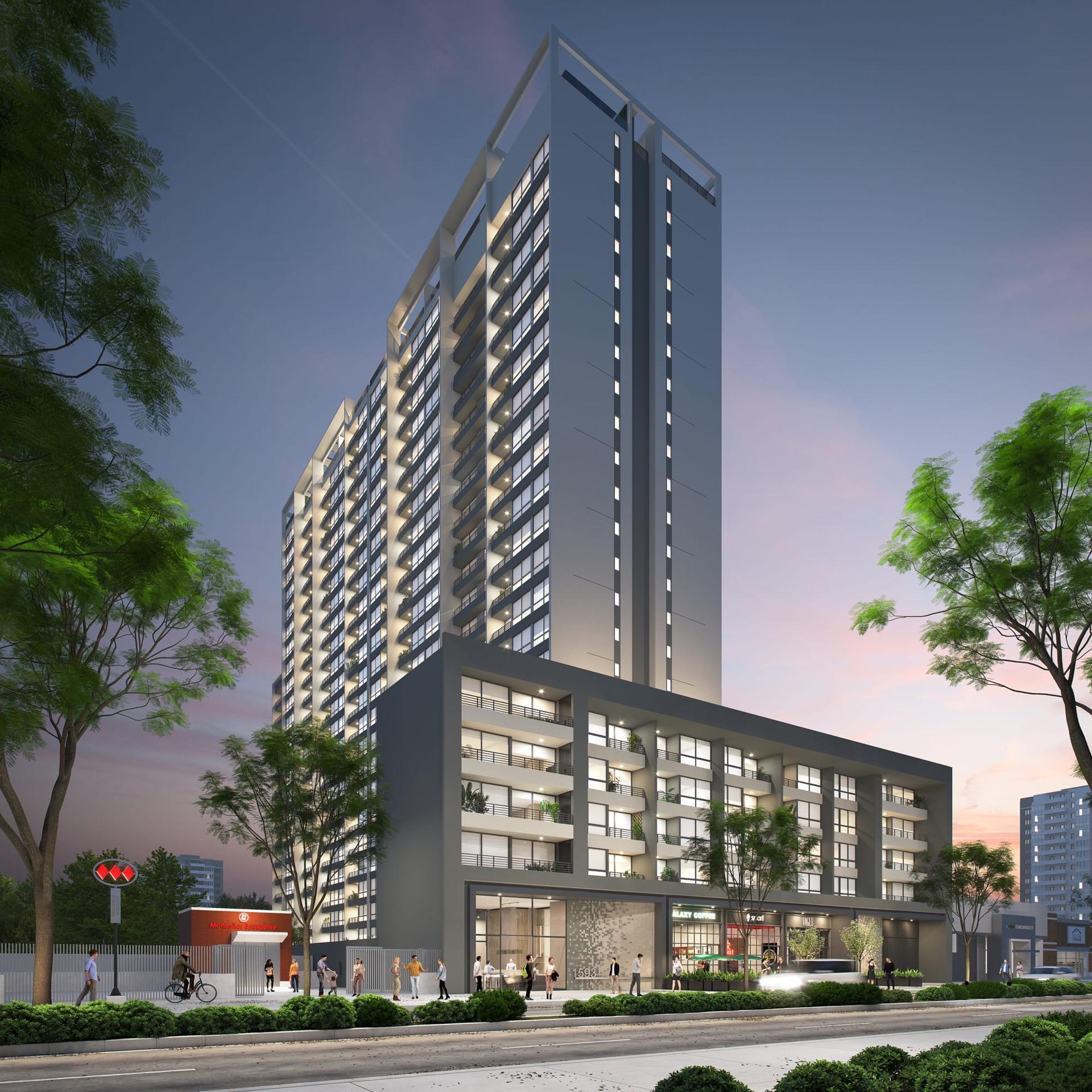 Render de Urban Ñuñoa en Ñuñoa